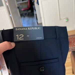 Banana republic 12 midrise straight fit through hip and thigh
